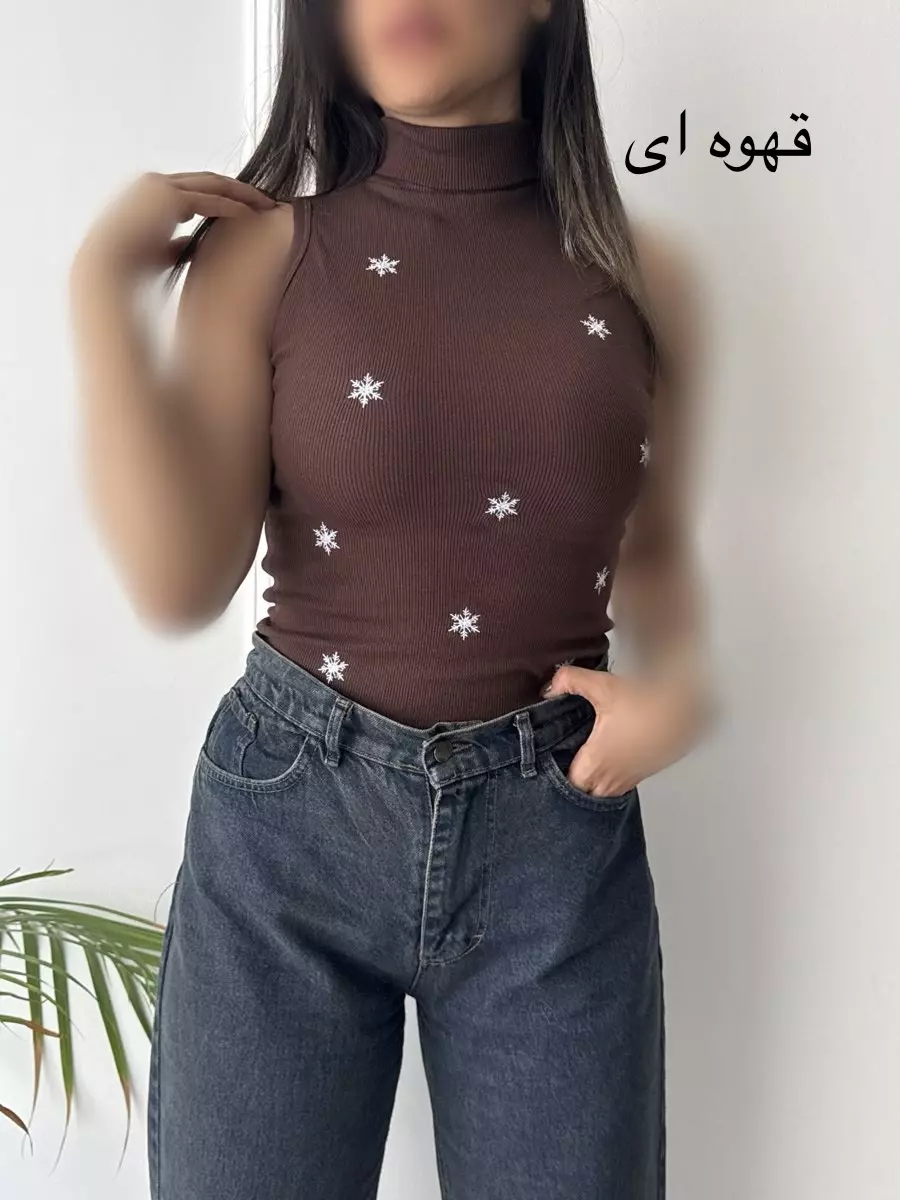 تاپ یقه اسکی برف